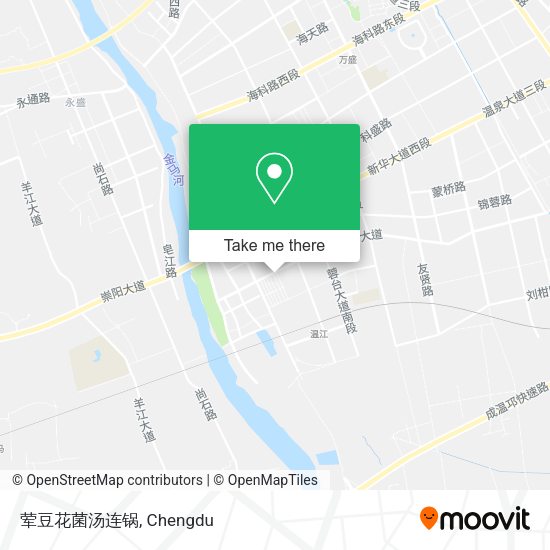 荤豆花菌汤连锅 map