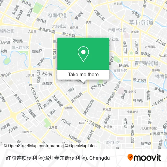 红旗连锁便利店(燃灯寺东街便利店) map