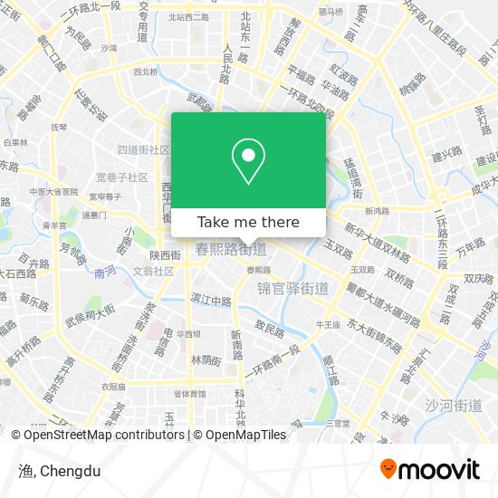 渔 map