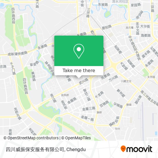 四川威振保安服务有限公司 map