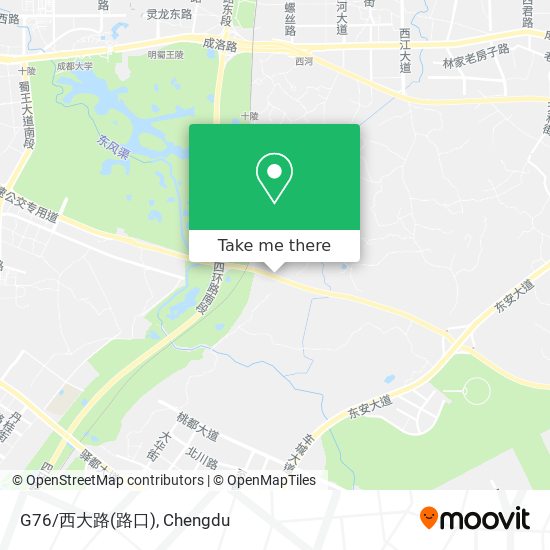 G76/西大路(路口) map