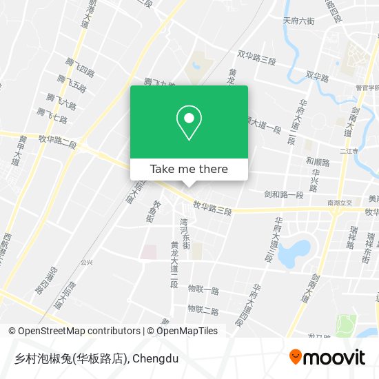 乡村泡椒兔(华板路店) map