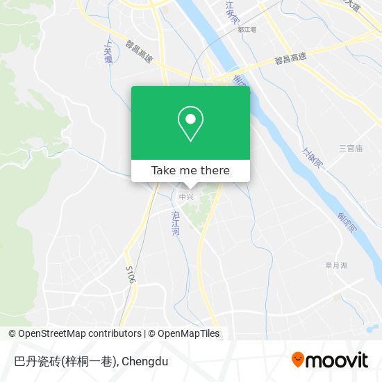 巴丹瓷砖(梓桐一巷) map