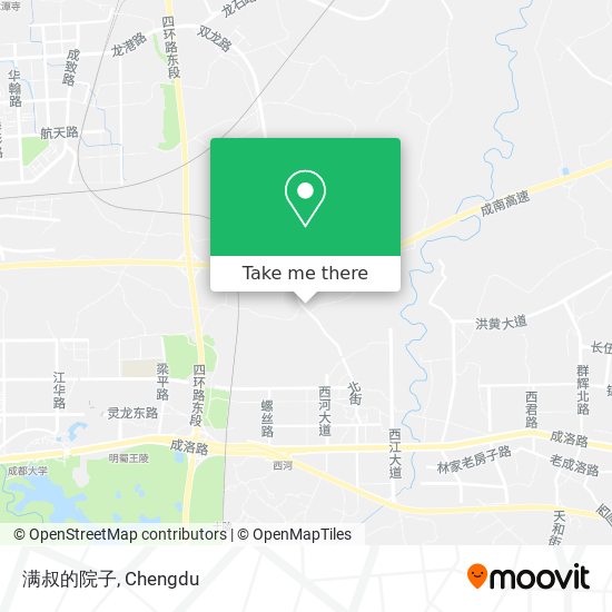 满叔的院子 map