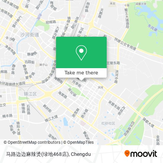 马路边边麻辣烫(绿地468店) map
