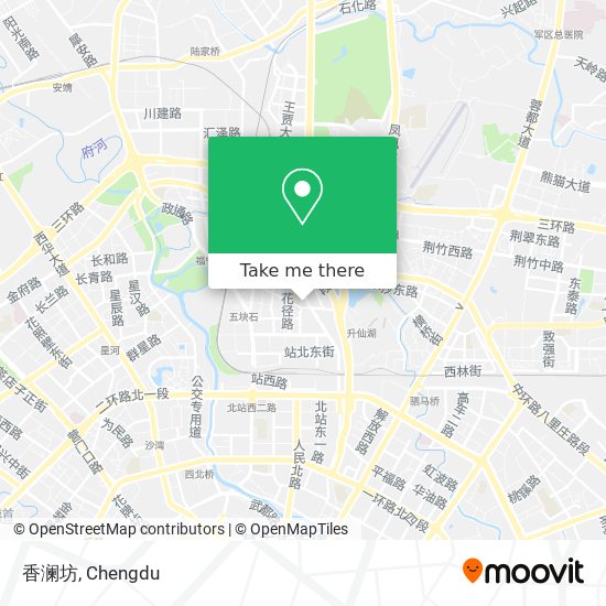 香澜坊 map