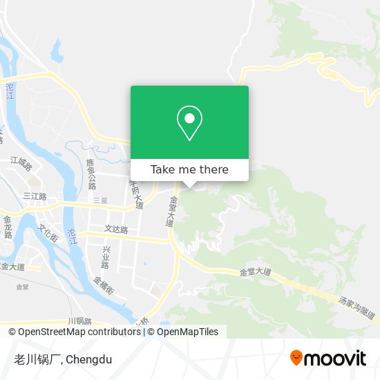 老川锅厂 map