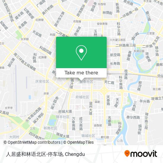 人居盛和林语北区-停车场 map