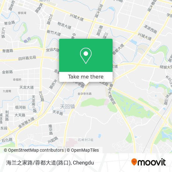 海兰之家路/蓉都大道(路口) map