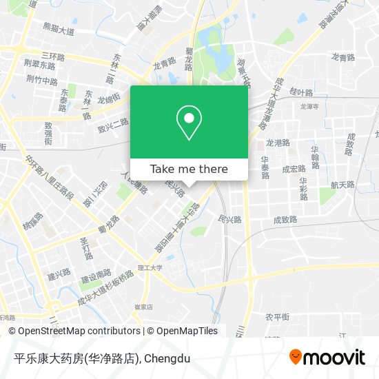 平乐康大药房(华净路店) map