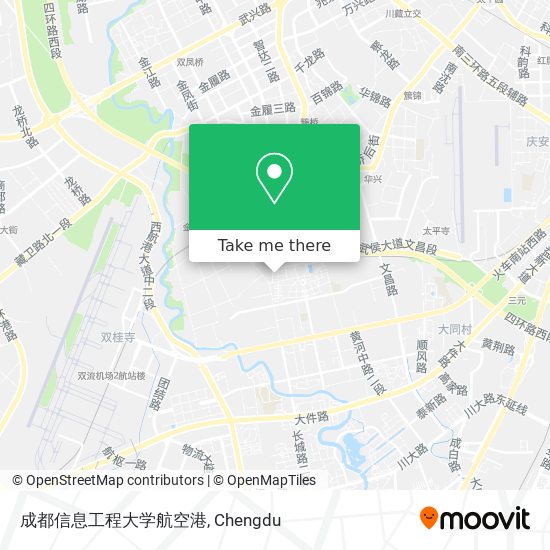 成都信息工程大学航空港 map