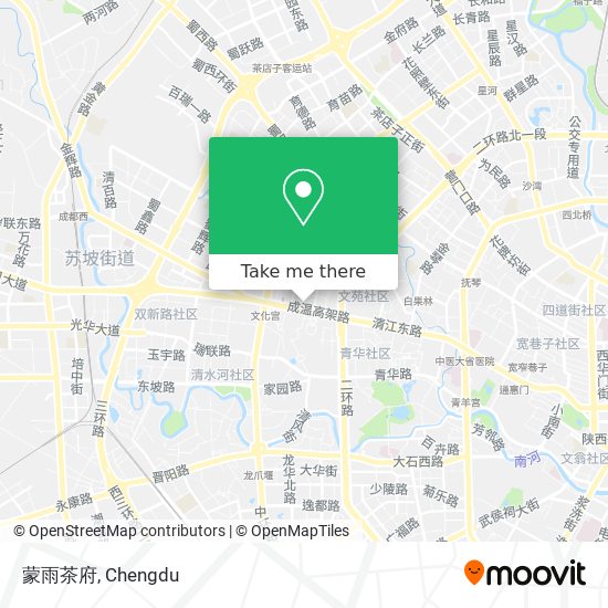 蒙雨茶府 map