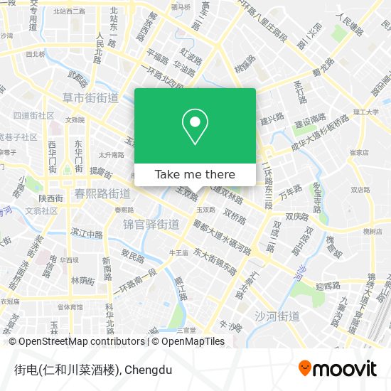 街电(仁和川菜酒楼) map