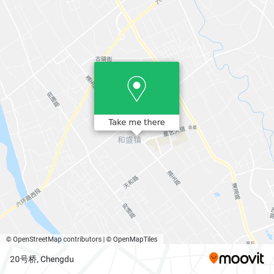 20号桥 map
