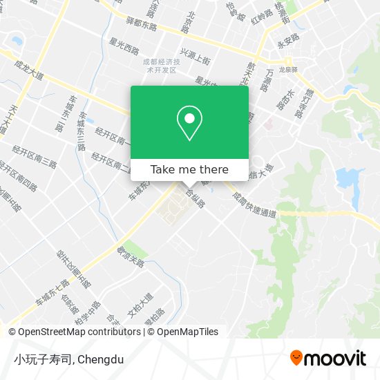 小玩子寿司 map