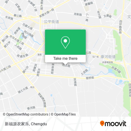 新福源农家乐 map