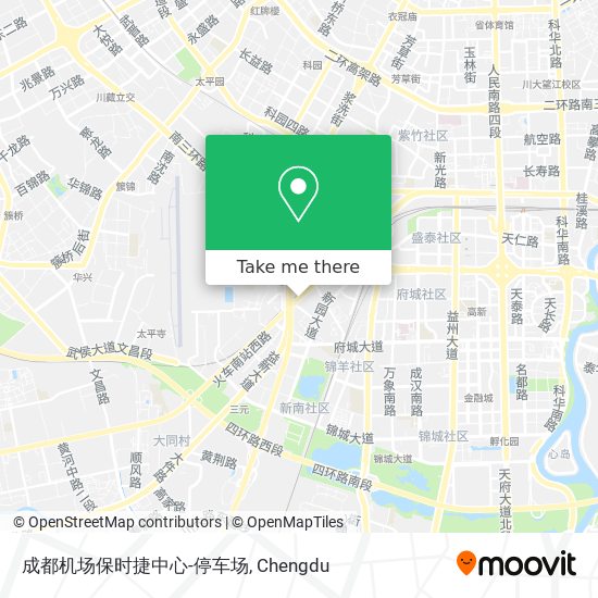 成都机场保时捷中心-停车场 map