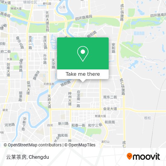 云莱茶房 map