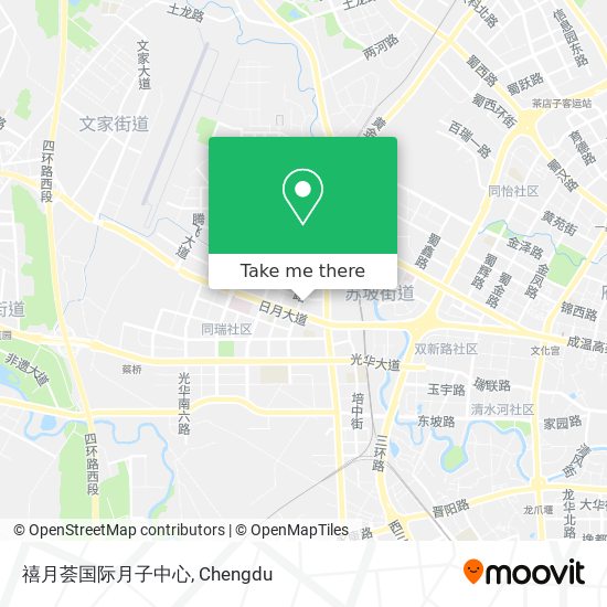 禧月荟国际月子中心 map