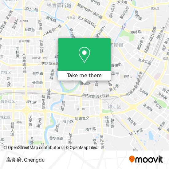 高食府 map