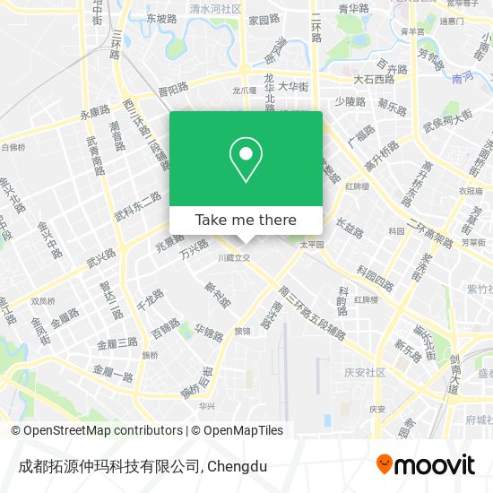成都拓源仲玛科技有限公司 map
