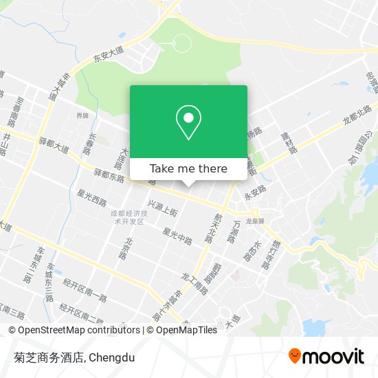 菊芝商务酒店 map