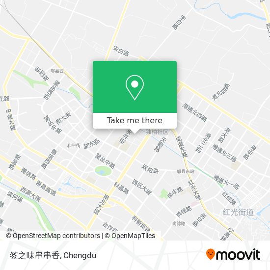 签之味串串香 map