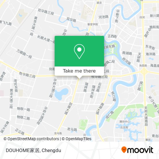 DOUHOME家居 map
