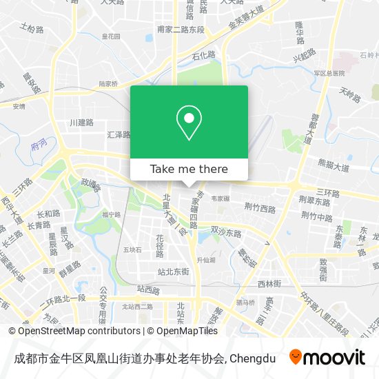 成都市金牛区凤凰山街道办事处老年协会 map