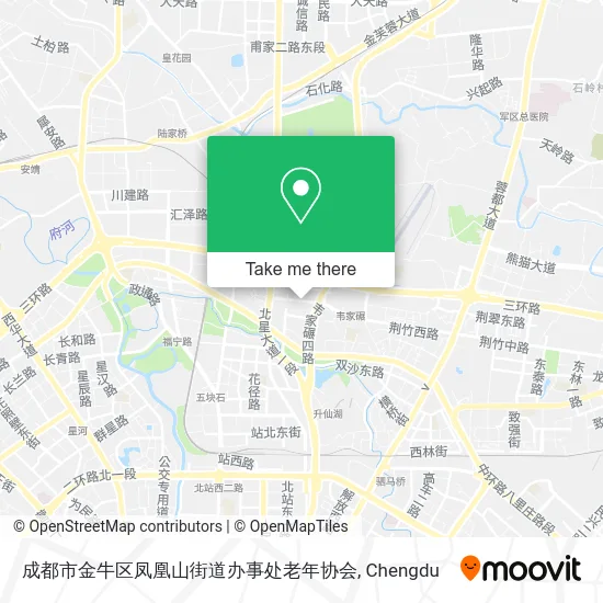 成都市金牛区凤凰山街道办事处老年协会 map