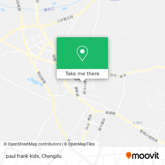 paul frank kids map