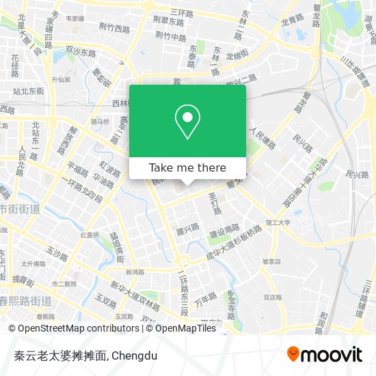 秦云老太婆摊摊面 map