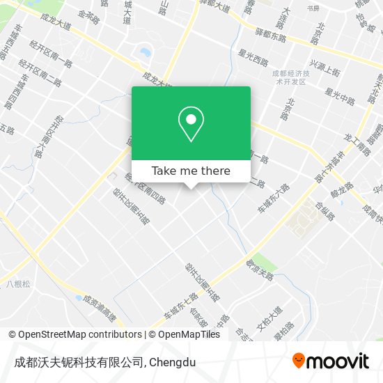 成都沃夫铌科技有限公司 map