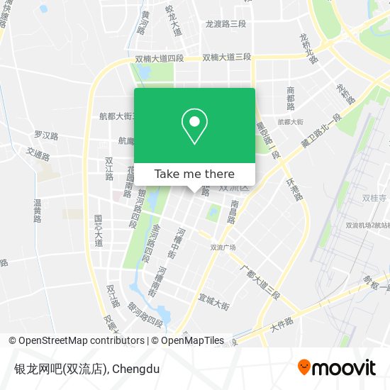 银龙网吧(双流店) map