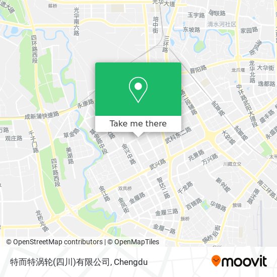 特而特涡轮(四川)有限公司 map
