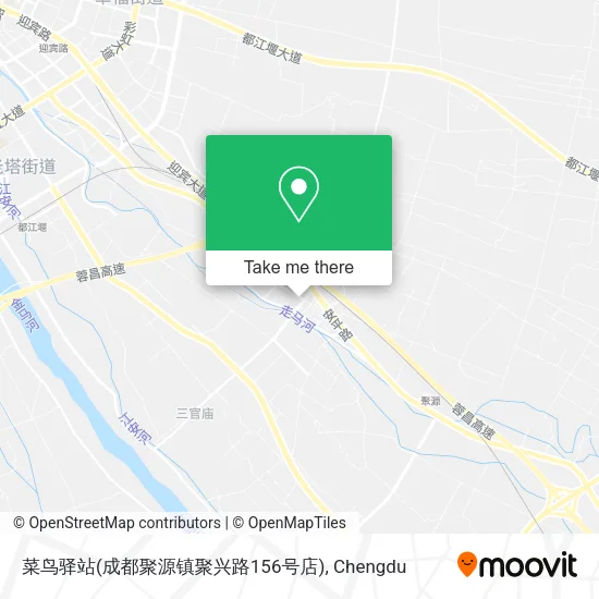 菜鸟驿站(成都聚源镇聚兴路156号店) map