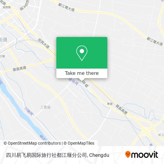 四川易飞易国际旅行社都江堰分公司 map