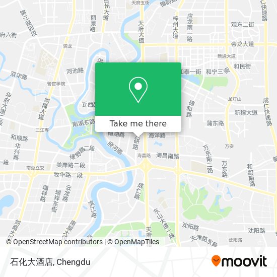 石化大酒店 map