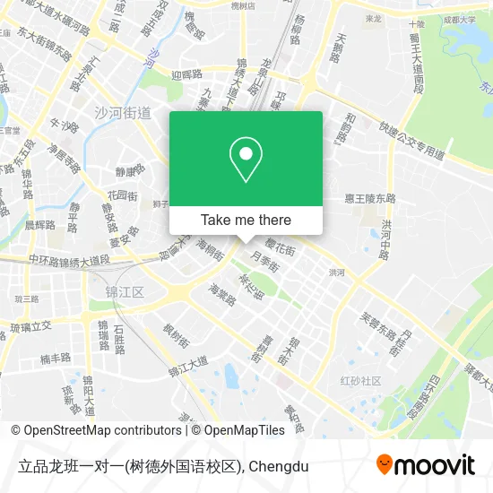 立品龙班一对一(树德外国语校区) map