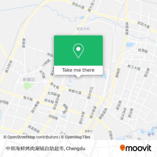 中韩海鲜烤肉涮锅自助超市 map