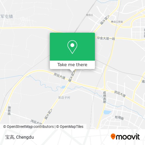 宝高 map
