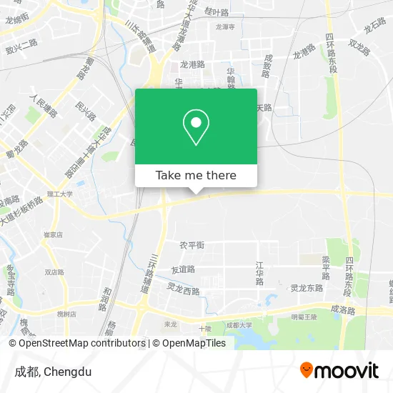 成都 map