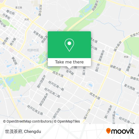 世茂茶府 map