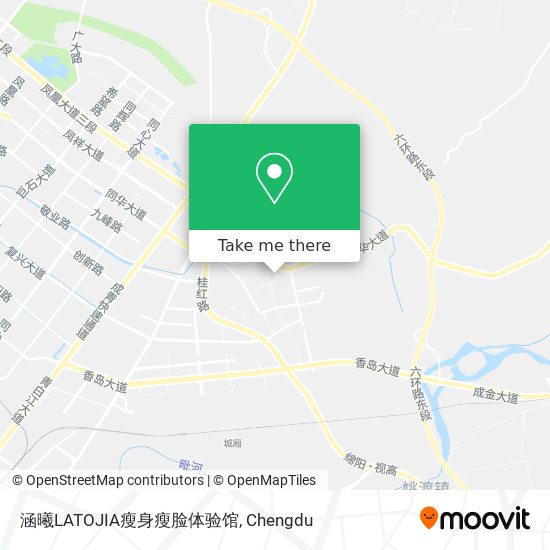 涵曦LATOJIA瘦身瘦脸体验馆 map