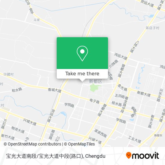 宝光大道南段/宝光大道中段(路口) map