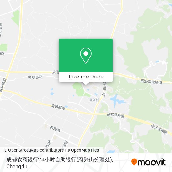 成都农商银行24小时自助银行(府兴街分理处) map