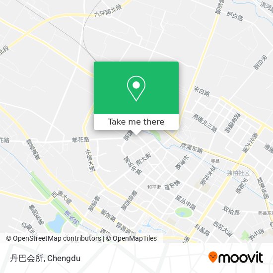 丹巴会所 map