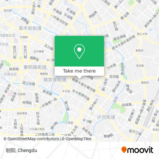 朝阳 map