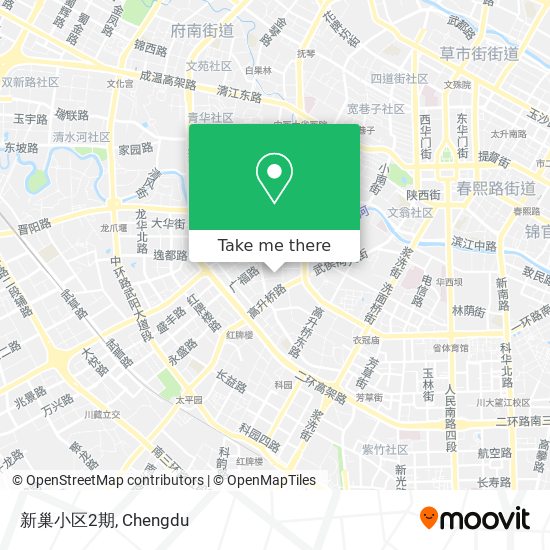 新巢小区2期 map