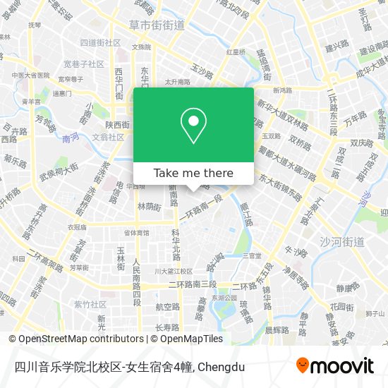 四川音乐学院北校区-女生宿舍4幢 map